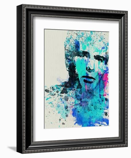 Legendary Peter Gabriel Watercolor-Olivia Morgan-Framed Premium Giclee Print