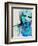 Legendary Peter Gabriel Watercolor-Olivia Morgan-Framed Premium Giclee Print