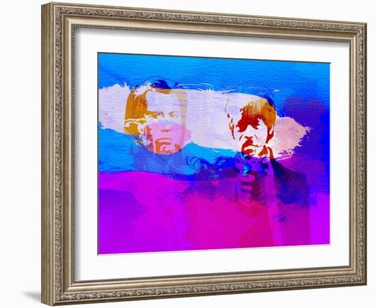 Legendary Pulp Watercolor-Olivia Morgan-Framed Art Print