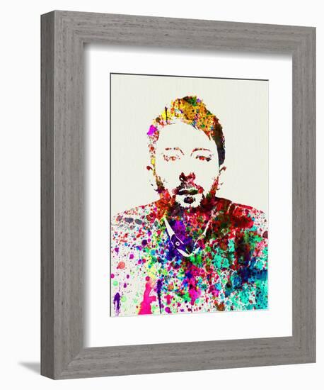 Legendary Radiohead Watercolor-Olivia Morgan-Framed Premium Giclee Print