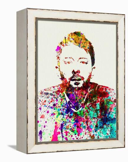 Legendary Radiohead Watercolor-Olivia Morgan-Framed Stretched Canvas