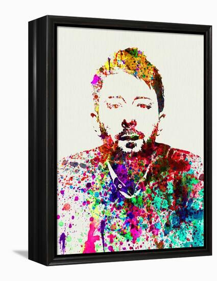 Legendary Radiohead Watercolor-Olivia Morgan-Framed Stretched Canvas