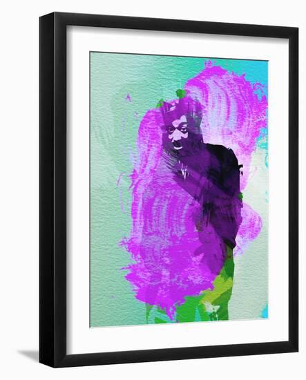 Legendary Reggae Watercolor I-Olivia Morgan-Framed Art Print