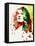 Legendary Robert Plant Watercolor-Olivia Morgan-Framed Stretched Canvas