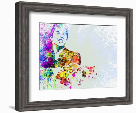 Legendary Scarface Watercolor-Olivia Morgan-Framed Art Print