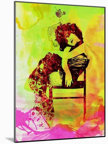 Legendary Siouxsie and the Banshees Watercolor-Olivia Morgan-Mounted Art Print