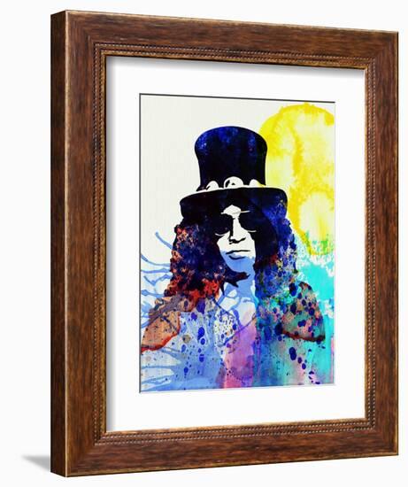 Legendary Slash Watercolor I-Olivia Morgan-Framed Premium Giclee Print