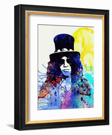 Legendary Slash Watercolor I-Olivia Morgan-Framed Art Print