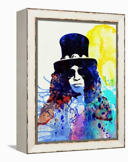 Legendary Slash Watercolor I-Olivia Morgan-Framed Stretched Canvas