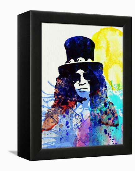 Legendary Slash Watercolor I-Olivia Morgan-Framed Stretched Canvas