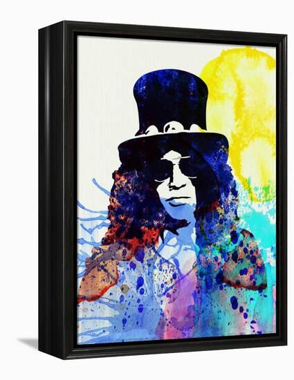 Legendary Slash Watercolor I-Olivia Morgan-Framed Stretched Canvas