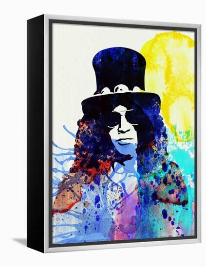 Legendary Slash Watercolor I-Olivia Morgan-Framed Stretched Canvas