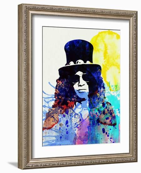 Legendary Slash Watercolor I-Olivia Morgan-Framed Art Print