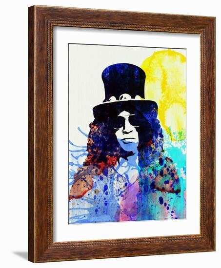 Legendary Slash Watercolor I-Olivia Morgan-Framed Art Print