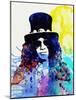 Legendary Slash Watercolor I-Olivia Morgan-Mounted Art Print