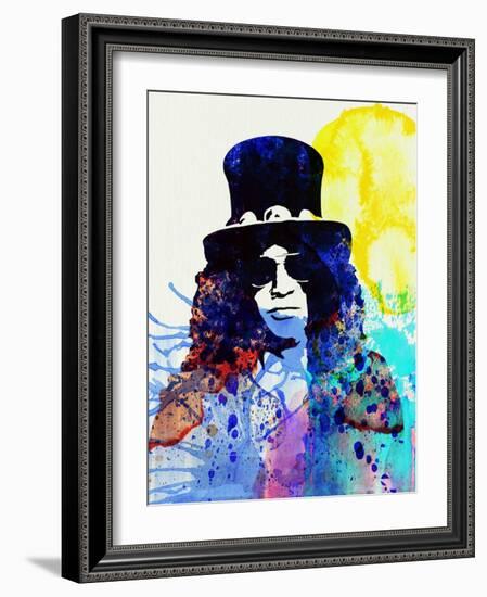 Legendary Slash Watercolor I-Olivia Morgan-Framed Art Print