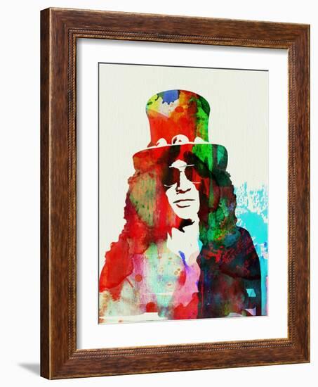 Legendary Slash Watercolor II-Olivia Morgan-Framed Art Print