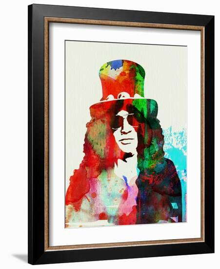 Legendary Slash Watercolor II-Olivia Morgan-Framed Art Print