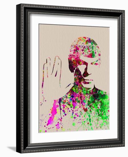 Legendary Spock Watercolor-Olivia Morgan-Framed Art Print