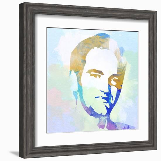 Legendary Tarantino Watercolor-Olivia Morgan-Framed Art Print