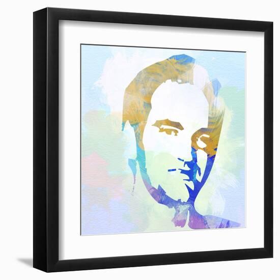 Legendary Tarantino Watercolor-Olivia Morgan-Framed Art Print