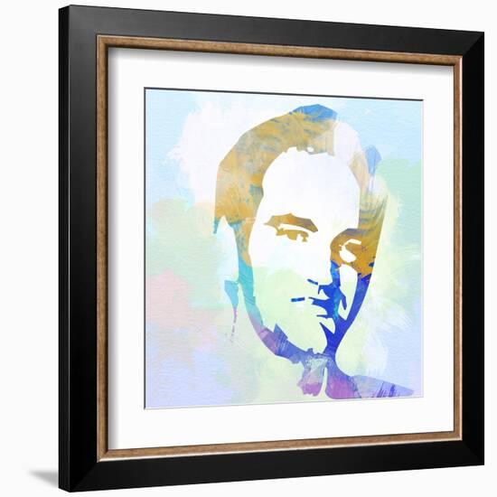 Legendary Tarantino Watercolor-Olivia Morgan-Framed Art Print