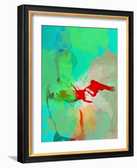 Legendary Taxi Driver Watercolor-Olivia Morgan-Framed Art Print