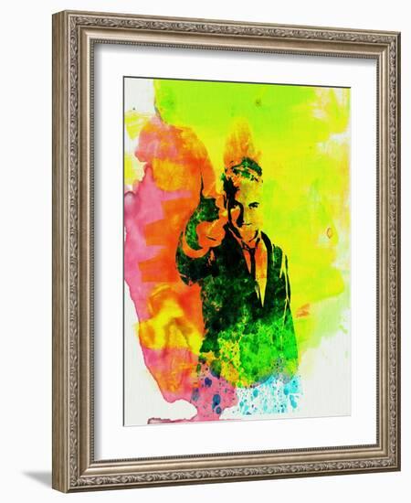 Legendary Trainspotting Watercolor I-Olivia Morgan-Framed Art Print