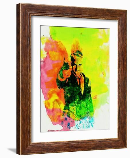 Legendary Trainspotting Watercolor I-Olivia Morgan-Framed Art Print