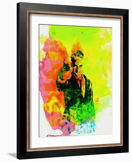 Legendary Trainspotting Watercolor I-Olivia Morgan-Framed Art Print