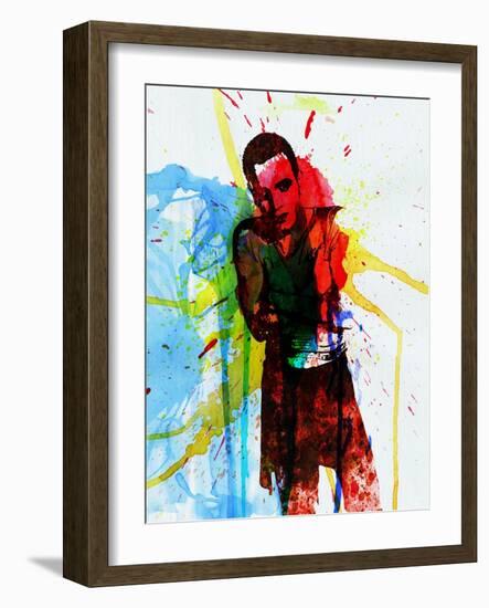 Legendary Trainspotting Watercolor II-Olivia Morgan-Framed Art Print