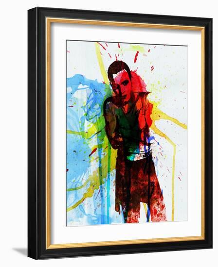 Legendary Trainspotting Watercolor II-Olivia Morgan-Framed Art Print