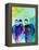 Legendary U2 Watercolor-Olivia Morgan-Framed Stretched Canvas