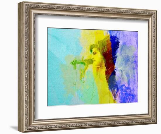 Legendary  Winehouse Watercolor-Olivia Morgan-Framed Premium Giclee Print