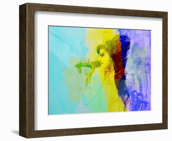 Legendary  Winehouse Watercolor-Olivia Morgan-Framed Premium Giclee Print