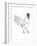 Leghorn (Gallus Gallus Domesticus), Rooster, Poultry, Birds-Encyclopaedia Britannica-Framed Art Print