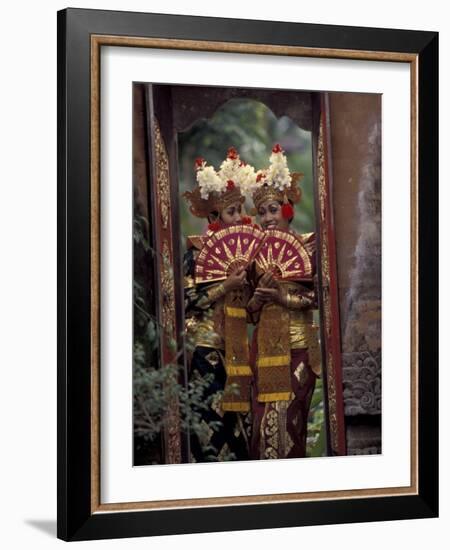 Legong Dancers, Bali, Indonesia-Michele Westmorland-Framed Photographic Print