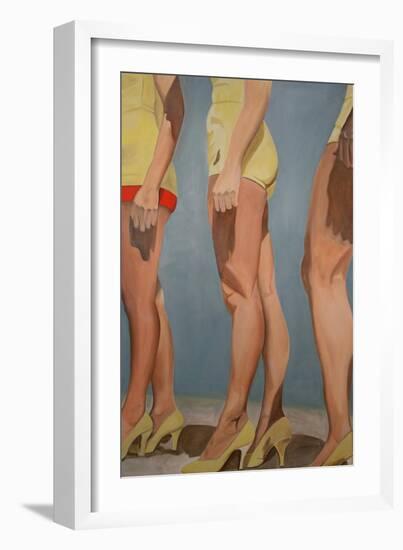 Legs, 2007-Cathy Lomax-Framed Giclee Print