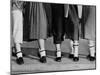 Legs and Feet with Dog Collar Anklets-Roger Higgins-Mounted Photo