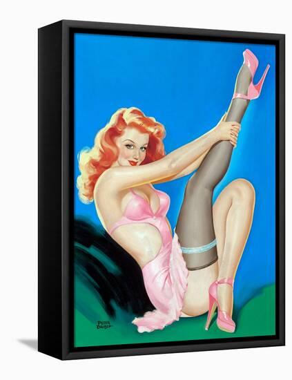 Legs For Days-Peter Driben-Framed Stretched Canvas