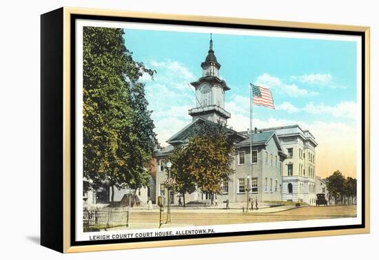 Lehigh County Courthouse, Allentown-null-Framed Stretched Canvas