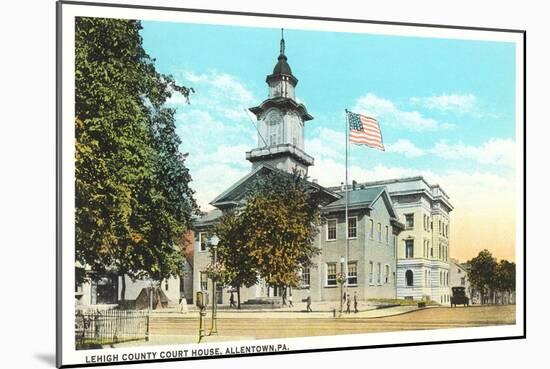 Lehigh County Courthouse, Allentown-null-Mounted Art Print