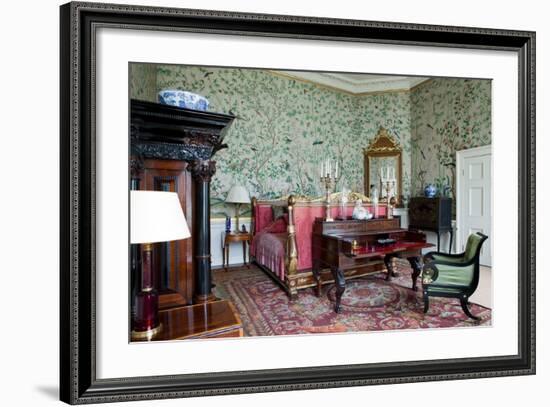 Leicester Room, Chatsworth House, Derbyshire-null-Framed Photographic Print