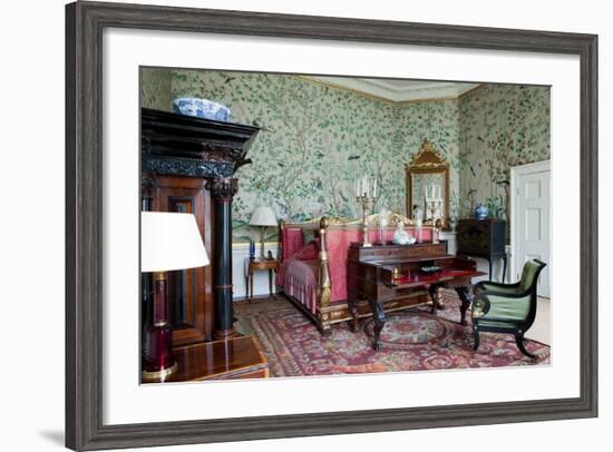 Leicester Room, Chatsworth House, Derbyshire-null-Framed Photographic Print