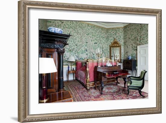 Leicester Room, Chatsworth House, Derbyshire-null-Framed Photographic Print