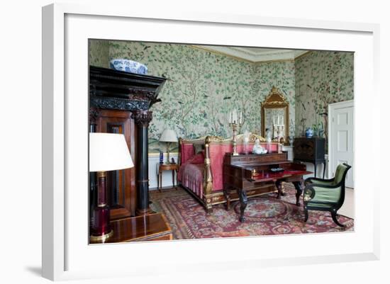 Leicester Room, Chatsworth House, Derbyshire-null-Framed Photographic Print