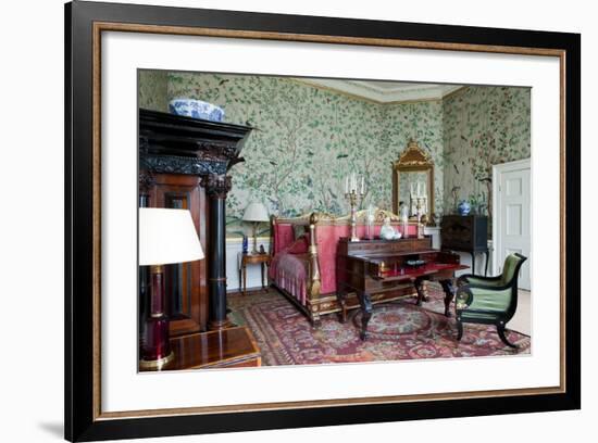 Leicester Room, Chatsworth House, Derbyshire-null-Framed Photographic Print