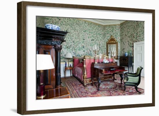 Leicester Room, Chatsworth House, Derbyshire-null-Framed Photographic Print