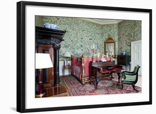 Leicester Room, Chatsworth House, Derbyshire-null-Framed Photographic Print