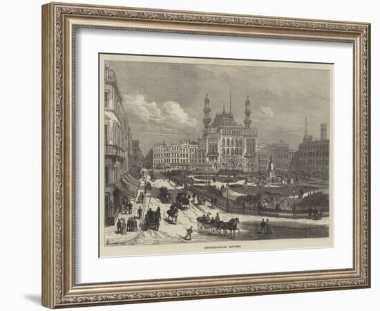 Leicester-Square, Restored-Frank Watkins-Framed Giclee Print